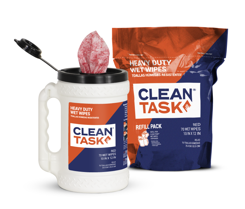 Heavy Duty Wet Wipes Product Package